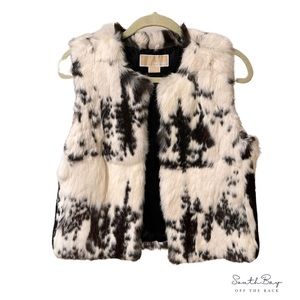 Michael Kors REAL Rabbit Fur Vest